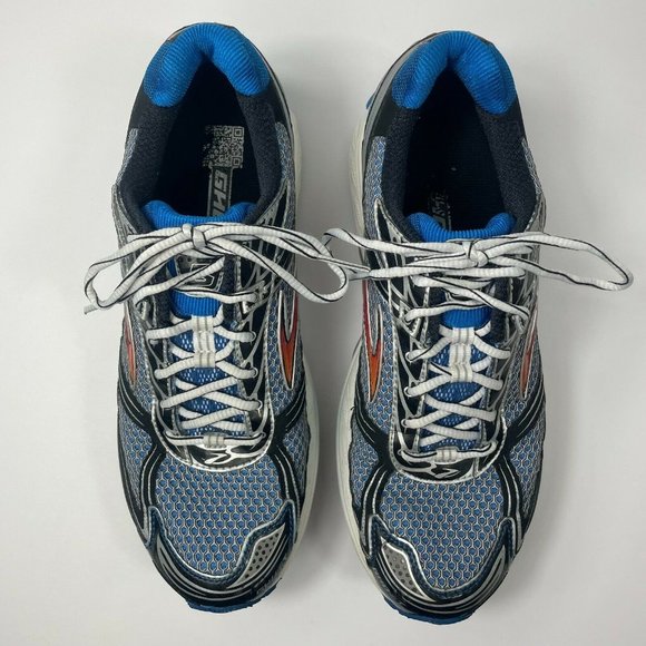 Brooks Ghost 5 Men\'s Size US 11.5 D Athletic Running Shoes Sneakers Blue/White main image 8